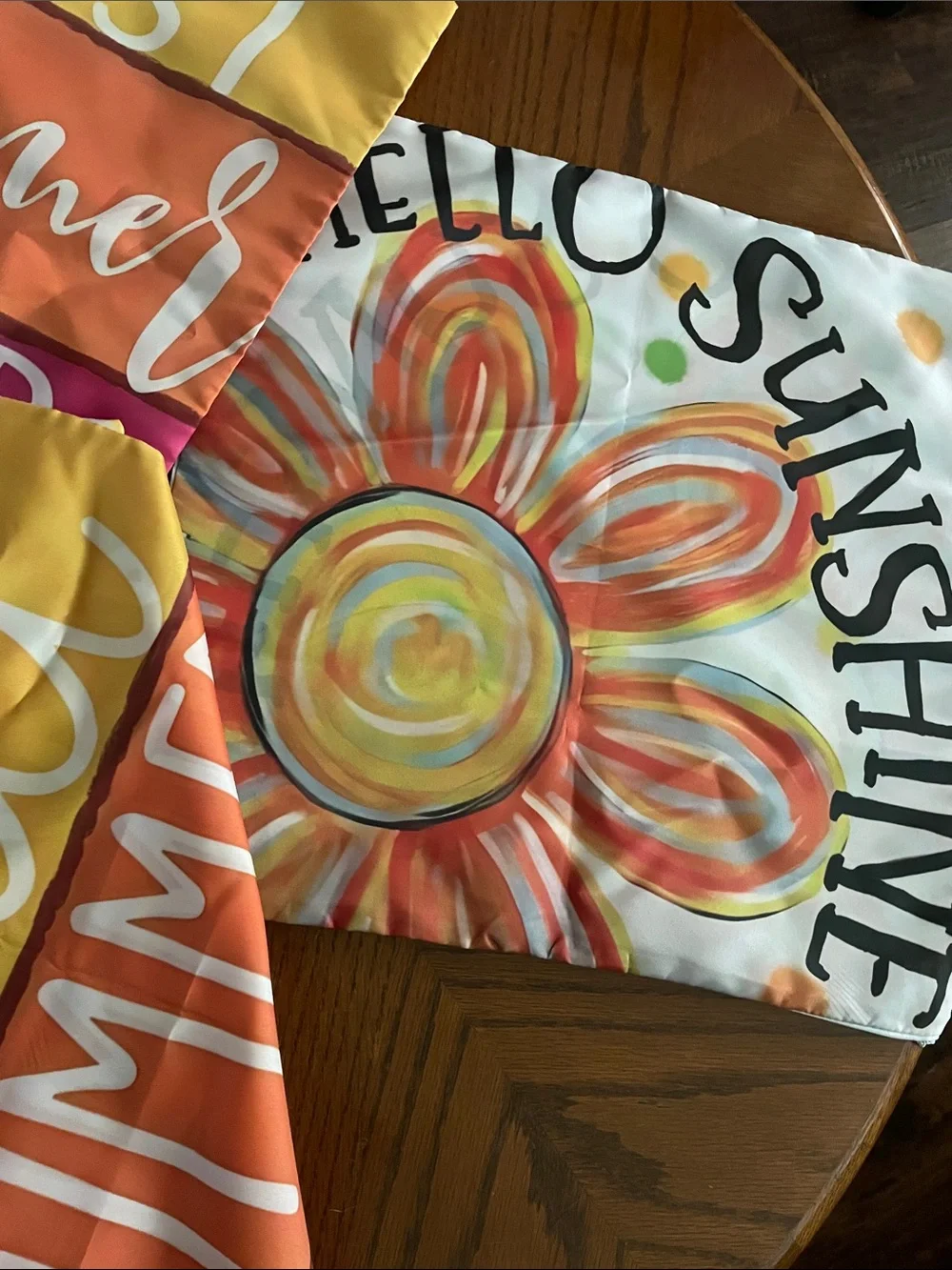 Colorful 'Summer' Decorative Throw Pillow Covers - Set of 4